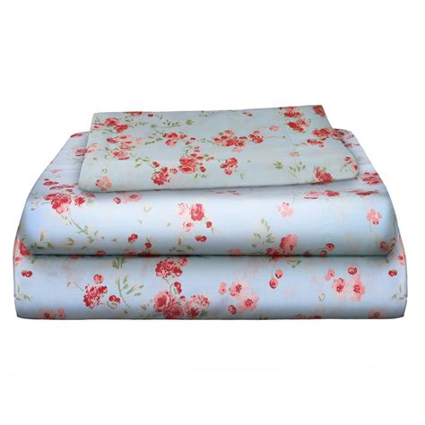 twin floral sheet set|cotton sheets full size floral.